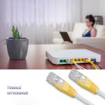 Kabel Patchcord UTP Qoltec kat.5 10m - 2