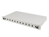 Przełącznica światłowodowa Lanberg 12xSC simplex / 12xLC duplex Rack 19