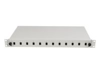 Przełącznica światłowodowa Lanberg 12xSC simplex / 12xLC duplex Rack 19