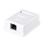 Gniazdo natynkowe kompletne 1xRJ45 8p8c FTP Cat5e LSA Netrack - 2