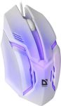 Mysz przewodowa Defender CYBER MB-560L 1200dpi 3P biała - 8