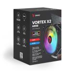 Wentylator CPU SAVIO VORTEX X2 ARGB - 12