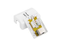 Gniazdo natynkowe Lanberg OS6-0001-W kat.6 ekranowane 1x RJ45 - 3