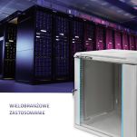 Szafa RACK Qoltec 19