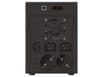 Zasilacz awaryjny UPS Power Walker Line-Interactive 2200VA 2xSCHUKO+2xIEC RJ USB - 2