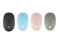 Mysz bezprzewodowa Natec Harrier 2 bluetooth 5.1 1600 DPI z cichym klikiem czarna - 2