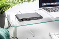 Stacja dokująca DIGITUS USB Typ C 11-portów Dual Monitor 4K 30Hz PD 2.0 - 6
