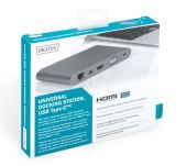Stacja dokująca DIGITUS USB Typ C 11-portów Dual Monitor 4K 30Hz PD 2.0 - 5