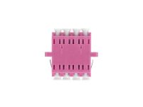 Adapter światłowodowy Lanberg MM LC/UPC QUAD OM4 - 4