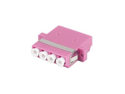 Adapter światłowodowy Lanberg MM LC/UPC QUAD OM4