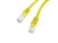 Patchcord Lanberg UTP kat.6 0,25m LSZH CU fluke passed żółty - 3