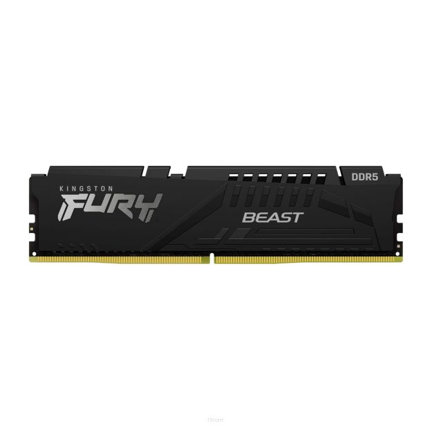 Pamięć DDR5 Kingston FURY Beast 16GB (1x16GB) 6400MHz CL32 1,4V Black EXPO