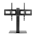 Stojak do TV uniwersalny Maclean, na szafkę RTV, podstawka, max. 40kg, max. VESA 600x400, dla TV 32-75