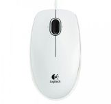 Mysz przewodowa Logitech B100 optyczna biała - 3