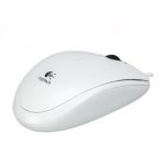 Mysz przewodowa Logitech B100 optyczna biała - 2