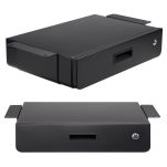 Szuflada ergonomiczna podbiurkowa na kluczyk Maclean MC-461 organizer czarna max 5kg - 2
