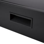 Szuflada ergonomiczna podbiurkowa na kluczyk Maclean MC-461 organizer czarna max 5kg - 10