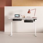 Szuflada ergonomiczna podbiurkowa na kluczyk Maclean MC-461 organizer czarna max 5kg - 9