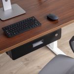 Szuflada ergonomiczna podbiurkowa na kluczyk Maclean organizer czarna max 5kg MC-461 - 7
