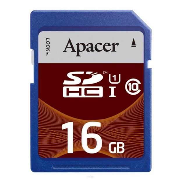 Karta pamięci SDHC Apacer 16GB Class 10 U1