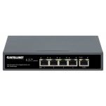 Switch niezarządzalny Intellinet 4x 10/100/1000 Mbps PoE 25W/65W + 1x PoE PD 95W - 3