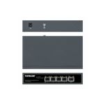Switch niezarządzalny Intellinet 4x 10/100/1000 Mbps PoE 25W/65W + 1x PoE PD 95W - 6