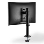 Uchwyt biurkowy kolumnowy pojedynczy (zacisk) DIGITUS 1xLCD max. 32