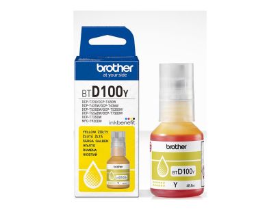 Brother tusz BTD100Y yellow 5000str. 48.8ml
