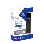 Pendrive Verbatim Keypad Secure 64GB USB-C 3.0 z klawiaturą - 3