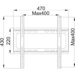 Uchwyt ścienny LCD/LED Techly 25