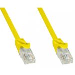PatchCord Techly Cat.5e UTP CCA 0,5. żółty - 2