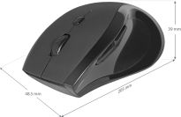 Mysz bezprzewodowa Defender ACCURA MM-295 optyczna 1600dpi 6P czarna - 4