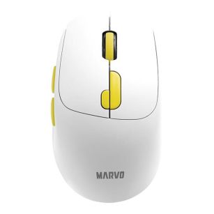 Mysz bezprzewodowa Marvo M809W WH BT 5.2 + 2.4GHz White