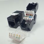 Moduł keystone Jack RJ45 kat. 5e UTP, beznarzędziowy Netrack - 4