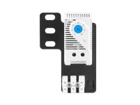 Termostat zamykający Lanberg 10A do szaf z uchem montażowym Rack i kostką elektryczną szary - 4