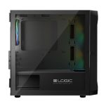 Obudowa LOGIC PORTOS ARGB Mini USB 3.0 Black - 12