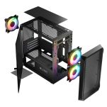 Obudowa LOGIC PORTOS ARGB Mini USB 3.0 Black - 17