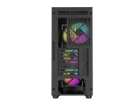 Obudowa Genesis Diaxid 605 ARGB Midi Towar (z oknem, USB-C) Czarna - 8