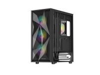 Obudowa Genesis Diaxid 605 ARGB Midi Towar (z oknem, USB-C) Czarna - 7
