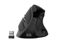 Mysz bezprzewodowa Natec Euphonie Pro wertykalna  BT 5.0 4000DPI cicha programowalna - 8
