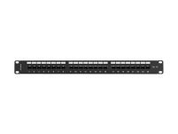 Patch panel Lanberg 24 port 1U 19