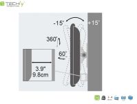 Uchwyt ścienny Techly 13