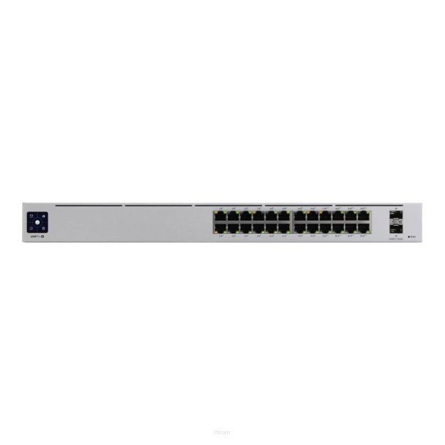 Switch zarządzalny UBIQUITI USW-Pro-24-POE 24x10x10/100/1000 2xSFP+ PoE