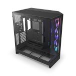 Obudowa NZXT H9 Flow RGB (2025) Midi Tower z oknem czarna - 4