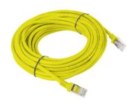Patchcord Lanberg UTP kat.5e 10m żółty - 2