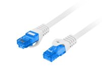 Patchcord Lanberg S/FTP kat.6A 0,5m LSZH CCA fluke passed szary - 2