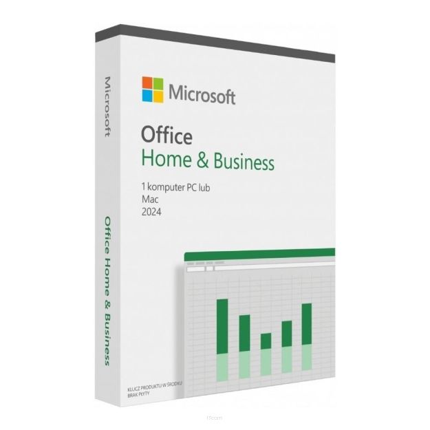 Oprogramowanie Microsoft Office Home and Business 2024 PL EuroZone BOX