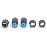 Złącze DIGITUS zewnętrzne kat.6A, stopień ochrony IP68 Połączenie RJ45-RJ45 - 5