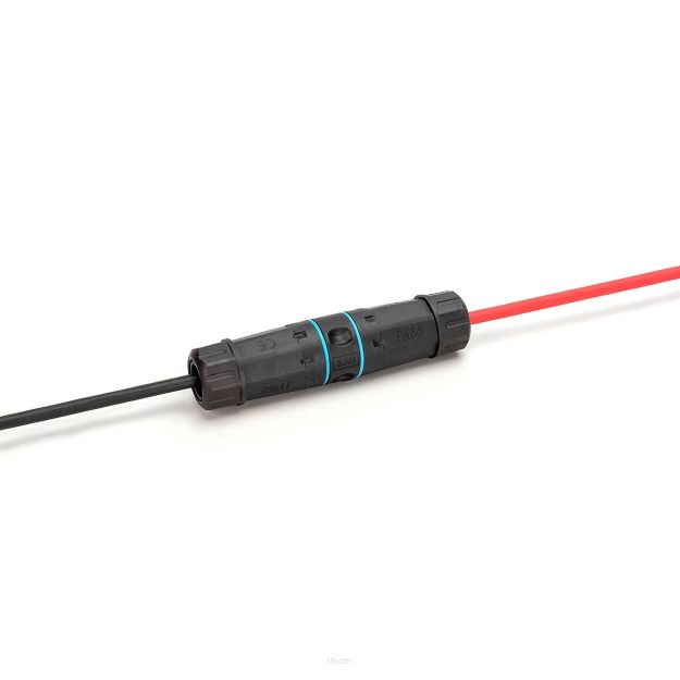 Złącze DIGITUS zewnętrzne kat.6A, stopień ochrony IP68 Połączenie RJ45-RJ45