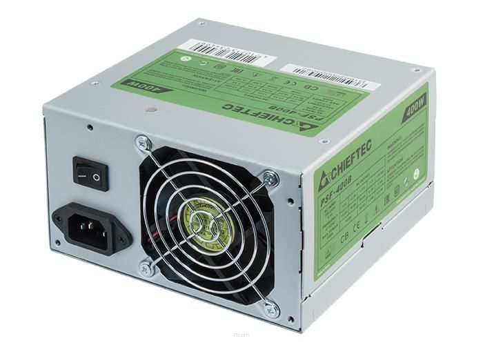 Zasilacz Chieftec PSF-400B 400W ATX 80mm aPFC Bulk